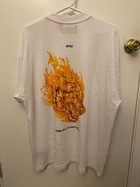 Darc Sport Flaming Wolfhead tee